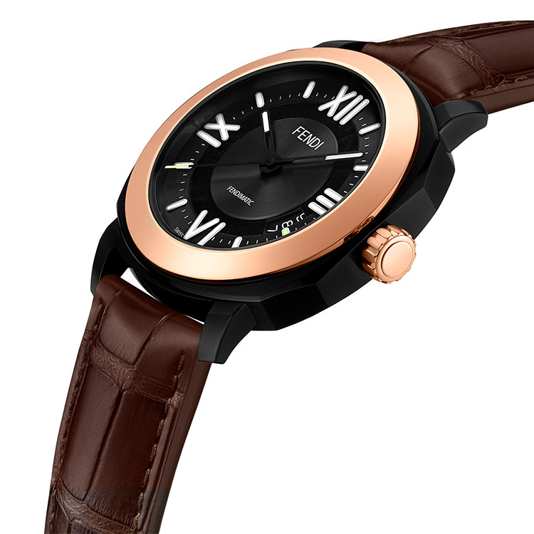 fendi/芬迪selleriaman系列男表黑色