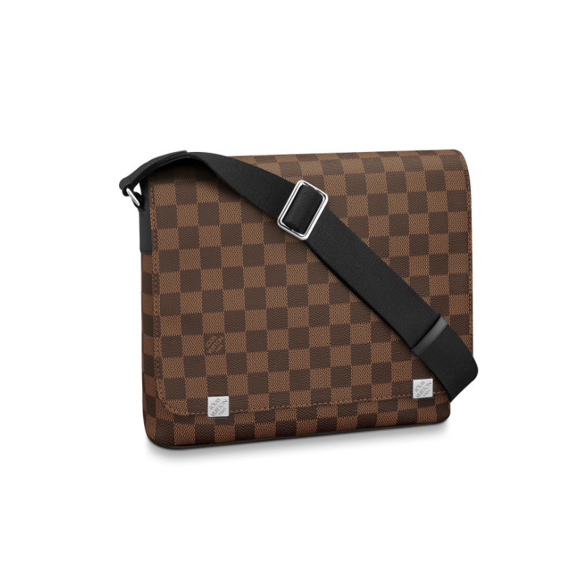 【包邮包税】louis vuitton/路易威登 男士棕/黑色棋