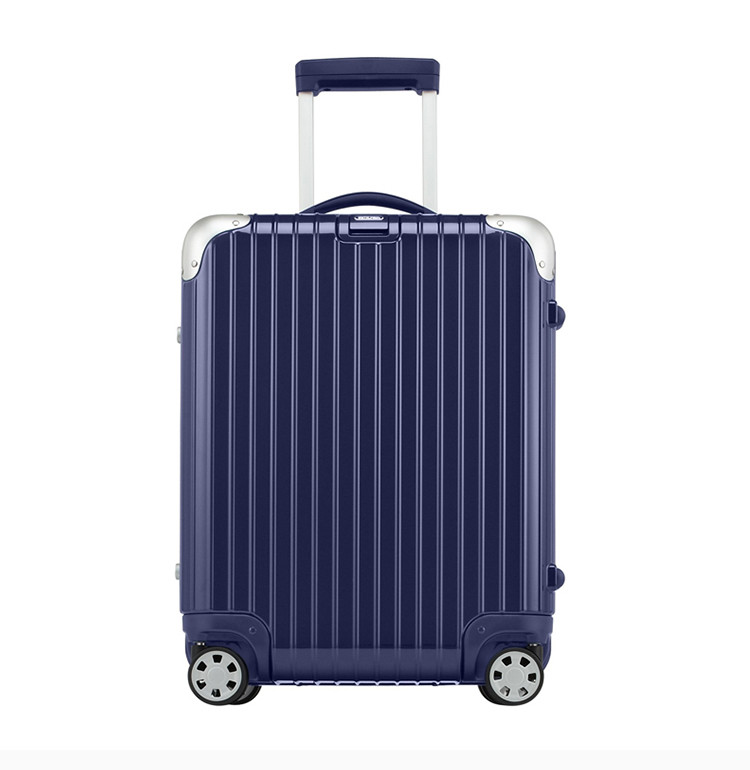 rimowa 日默瓦 男女通用款蓝色铝聚碳酸酯拉杆箱行李箱旅行箱