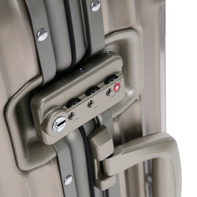 rimowa/日默瓦 香槟金铝合金密码锁商务/旅游行李箱 1153rw92353034