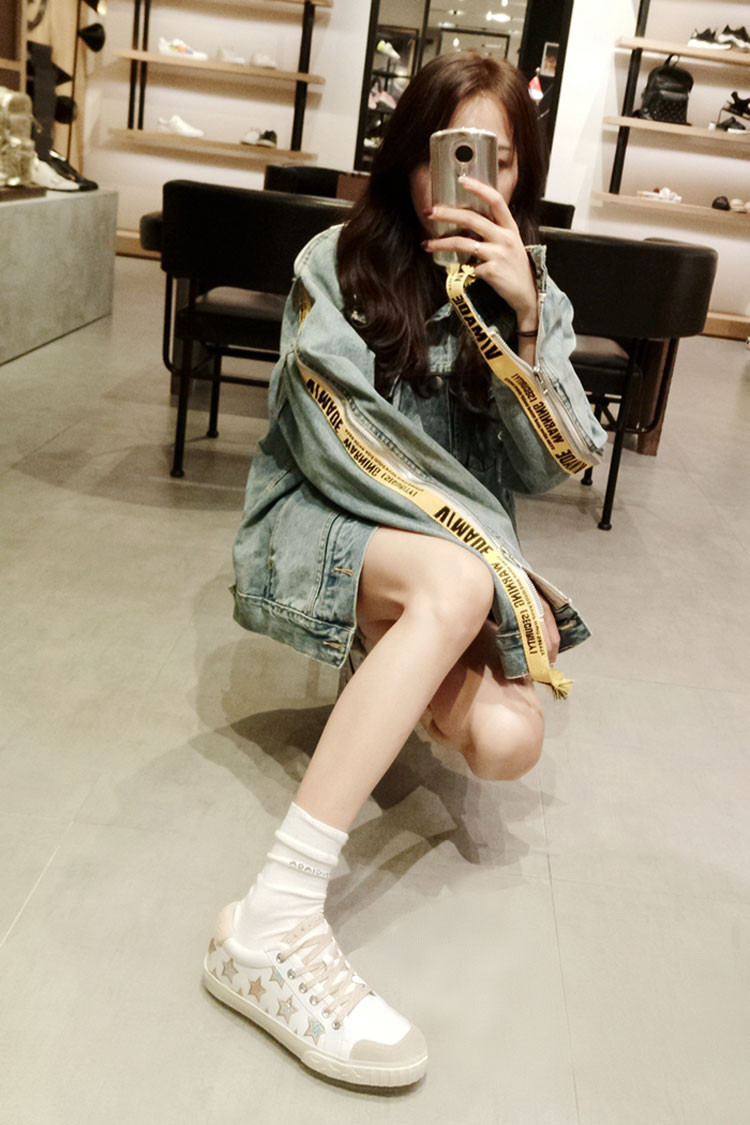 【戚薇同款】【包税】ash/ash艾熙小白鞋 女士休闲