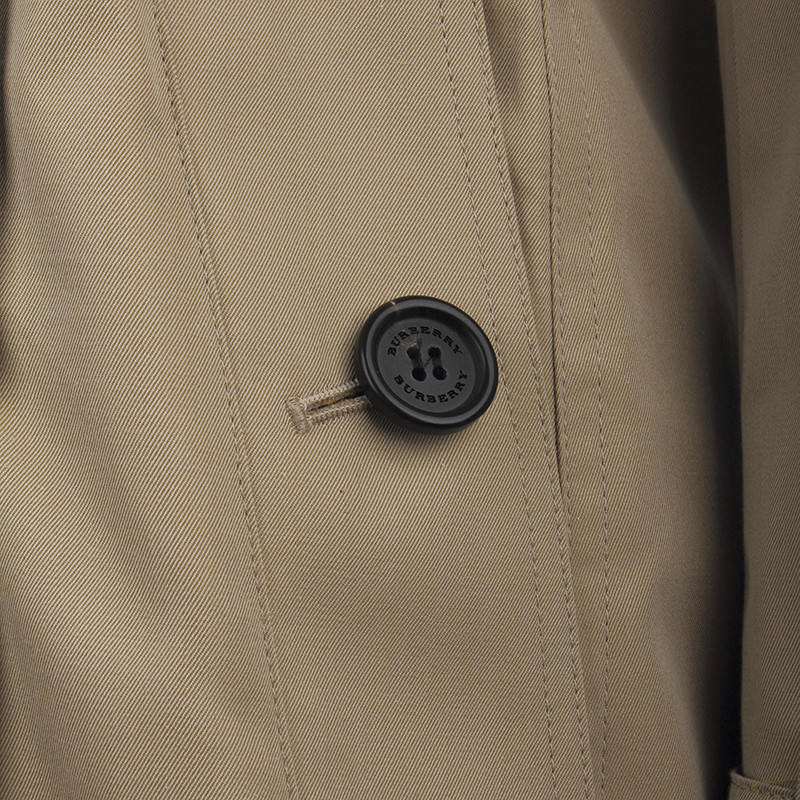 【burberry博柏利 女士风衣】burberry/博柏利 女士翻领双排扣系带