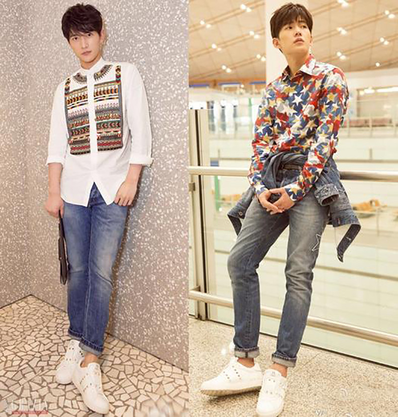 valentino/华伦天奴 男士白色rockstud铆钉运动鞋 小白鞋 py0s0931bh