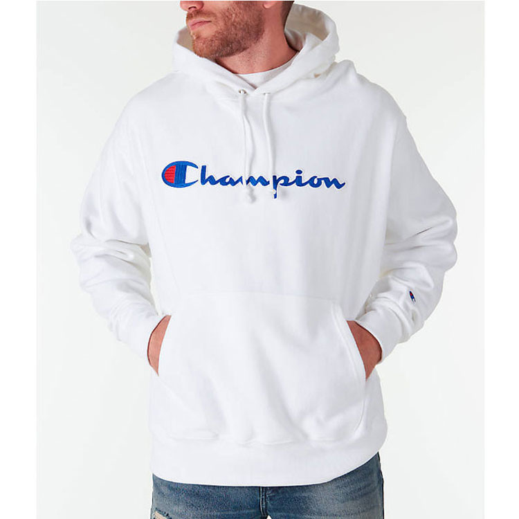 champion(champion) 白色男士连帽卫衣 xl