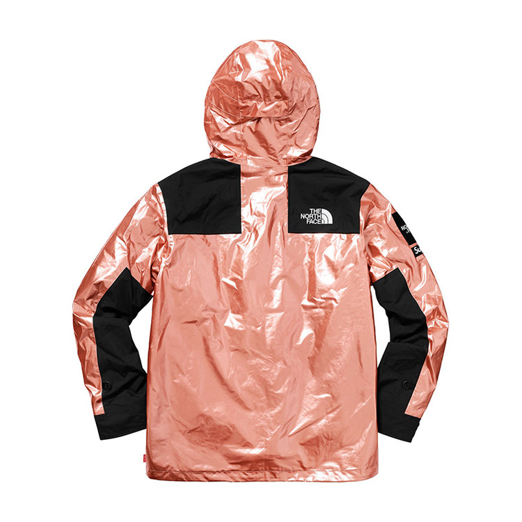 face】supreme 18ss tnf metallic mountain parka 北面联名 冲锋衣