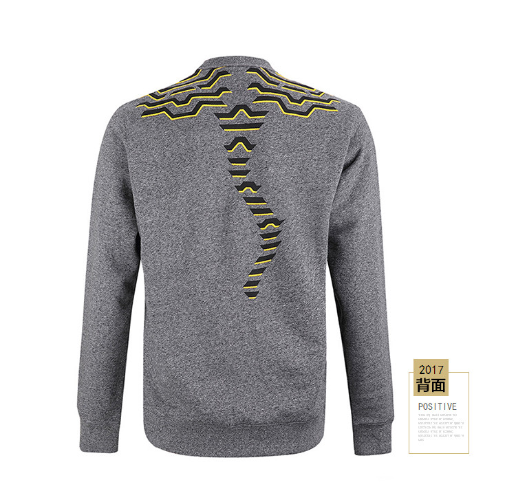 【包税】kenzo/高田贤三 男卫衣棉质灰色老虎图案 5sw0764xek4998-077