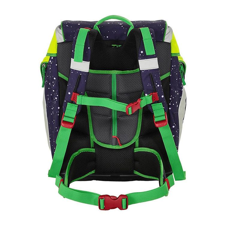 scout/scout alpha系列德国超轻反光可调节固定护脊减负男童双肩书包