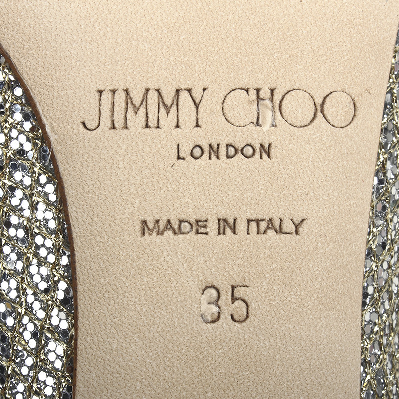 【jimmy choo周仰杰 高跟鞋】jimmy choo/周仰杰 女士香槟色时尚亮片