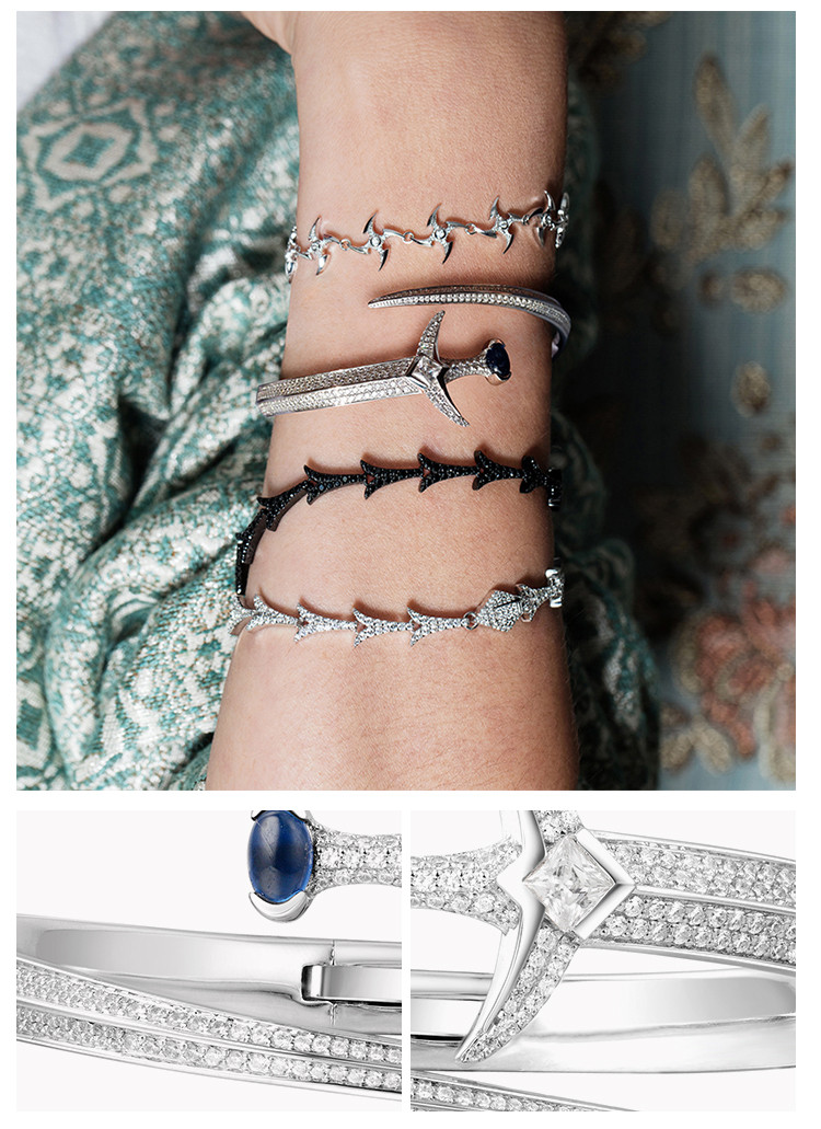 apm monaco/apm monaco 宝剑手镯 ab3489xkb