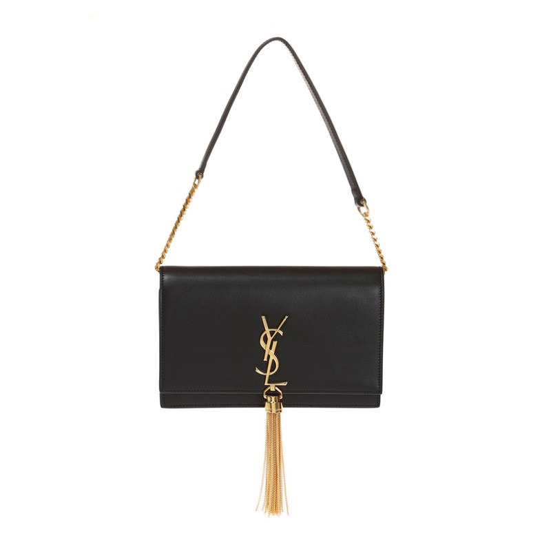 saint laurent paris ysl 圣罗兰 女包 kate monogram系列 金属logo