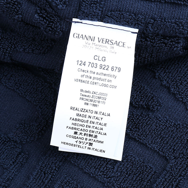 versace/范思哲 服装 中性款浴袍 官方授权【北京极速达】