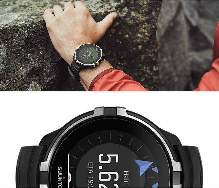 suunto/頌拓中文斯巴達極速光電心率戶外baro運動智能手錶ss023414000