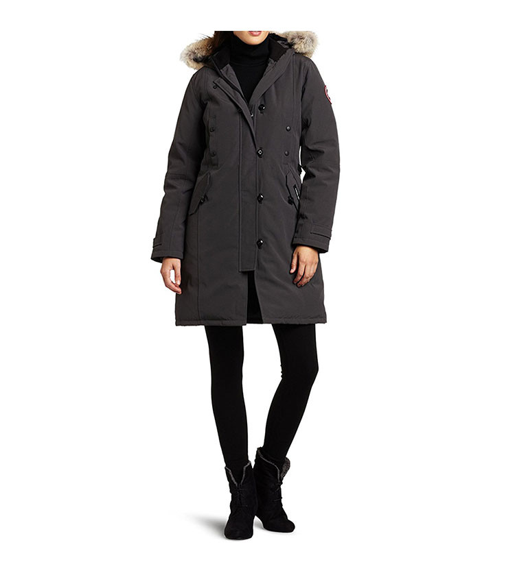 canada goose(加拿大鹅 灰色女士羽绒服 s