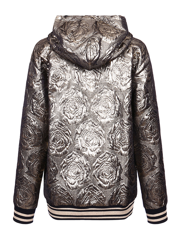 dolce&gabbana/杜嘉班纳女士连帽卫衣 f9a52zfjm30 xh 金色 意码40