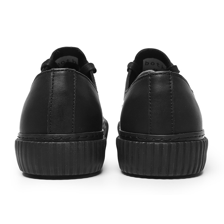 both/both 19春夏 黑色低帮系带运动休闲板鞋99b4botsh003 休闲运动鞋