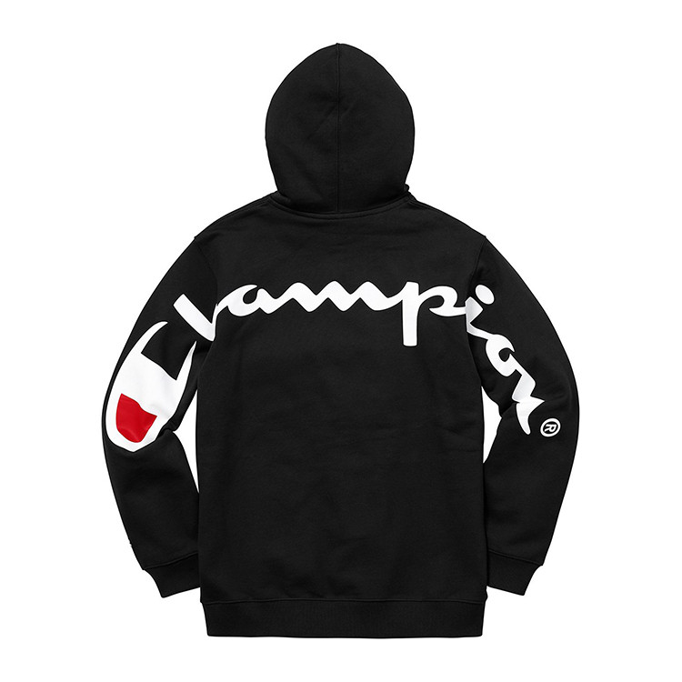 x champion超级联名】supreme 18ss champion hooded 冠军 卫衣 帽衫