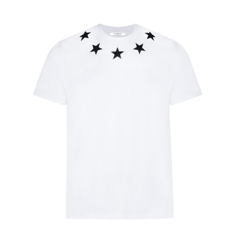 givenchy(纪梵希) 男士白色领口星星短袖t恤 m