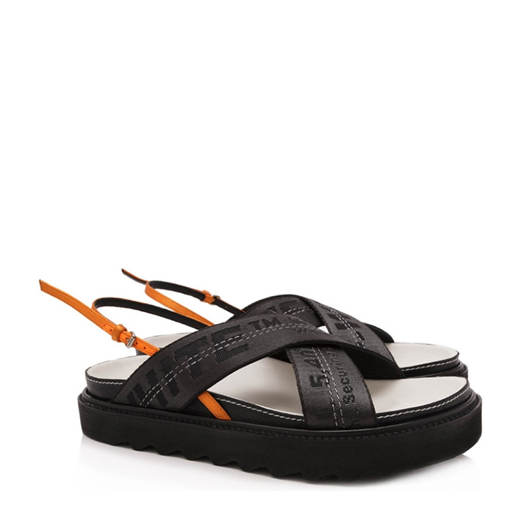 off white/off whiteindustrial女士厚底凉拖 owia092s184800111010