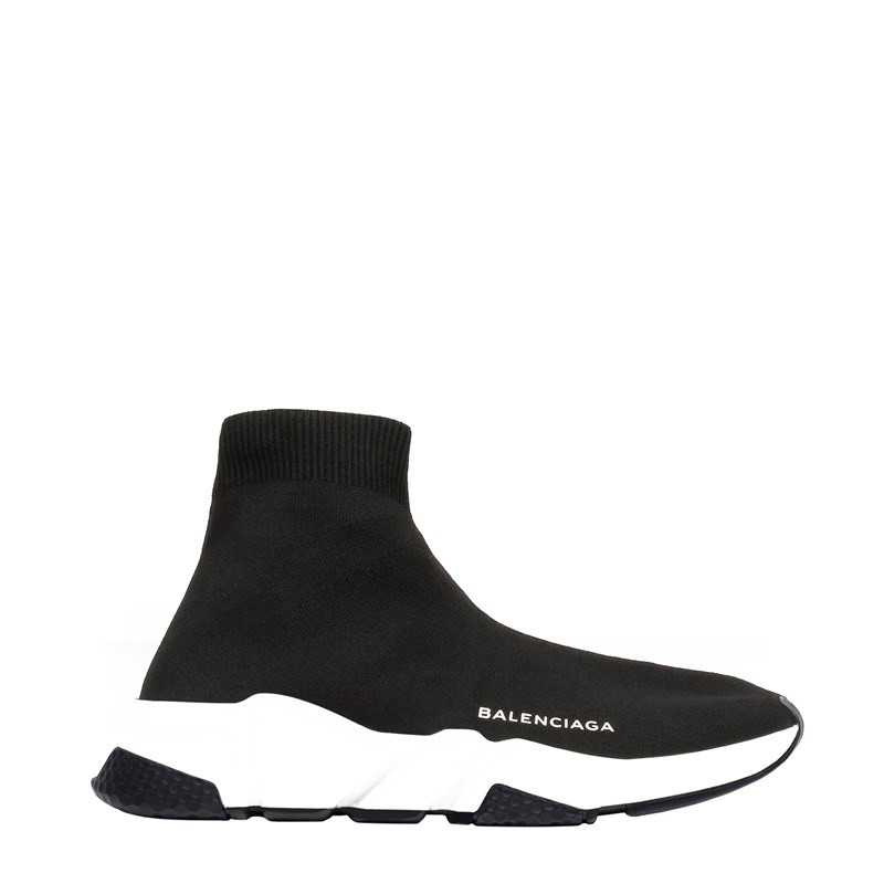 【包税】balenciaga/巴黎世家【18春夏】爆款speed女士黑白织物休闲