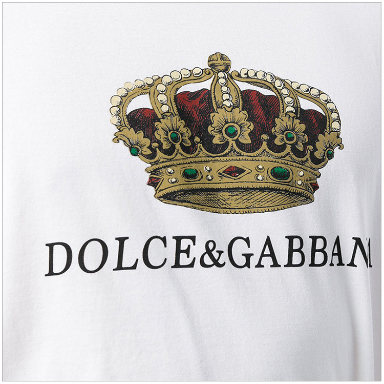 杜嘉班纳皇冠t恤图片