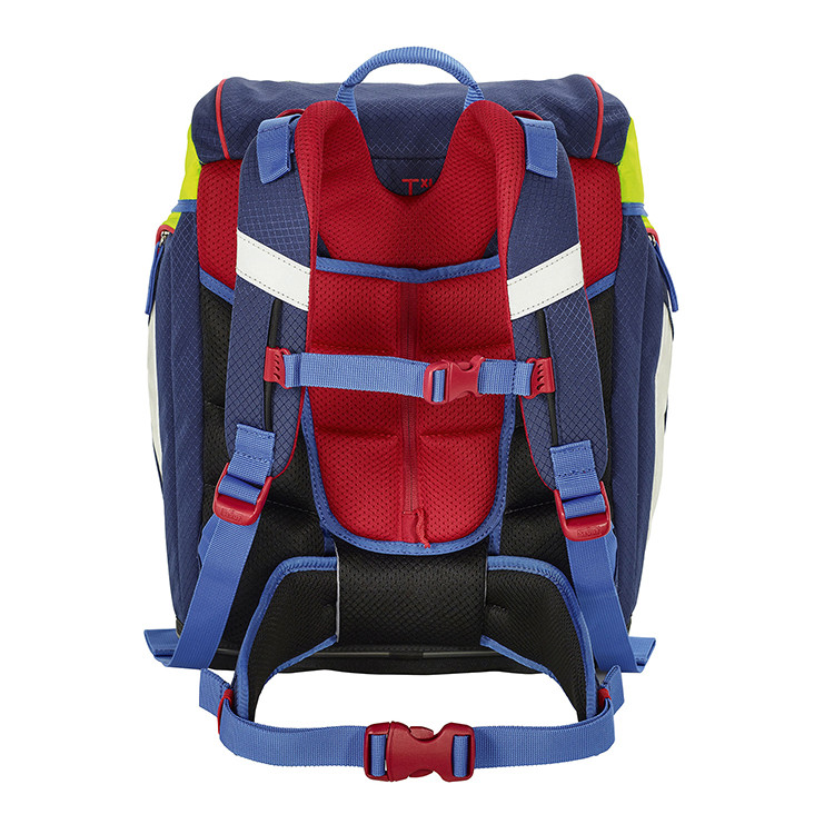 scout/scout alpha系列德国超轻反光可调节固定护脊减负男童双肩书包