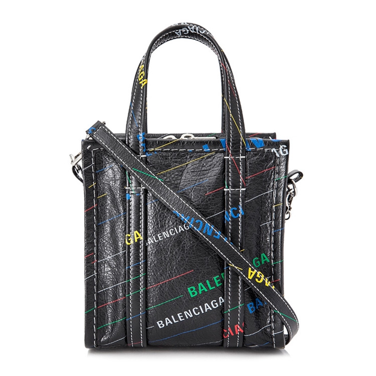 balenciaga/巴黎世家 女士复古精制小羊皮皮革手提包 5139880q7nn1072