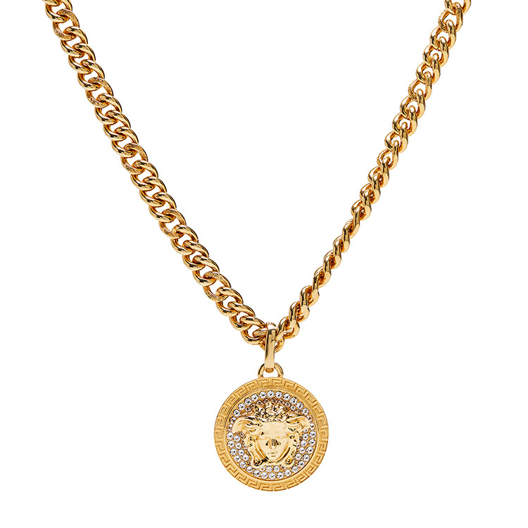 versace/范思哲 金色男士项链【官方授权】