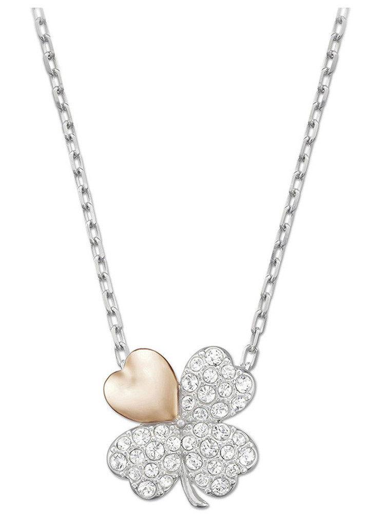 swarovski/施华洛世奇 better clover 透明密镶四叶草项链 5076853