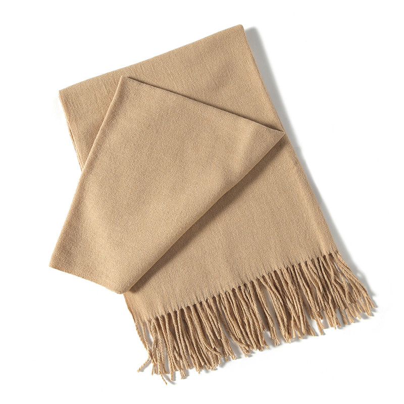 【免税】dk ugg羊毛围巾 dw 系列 驼色