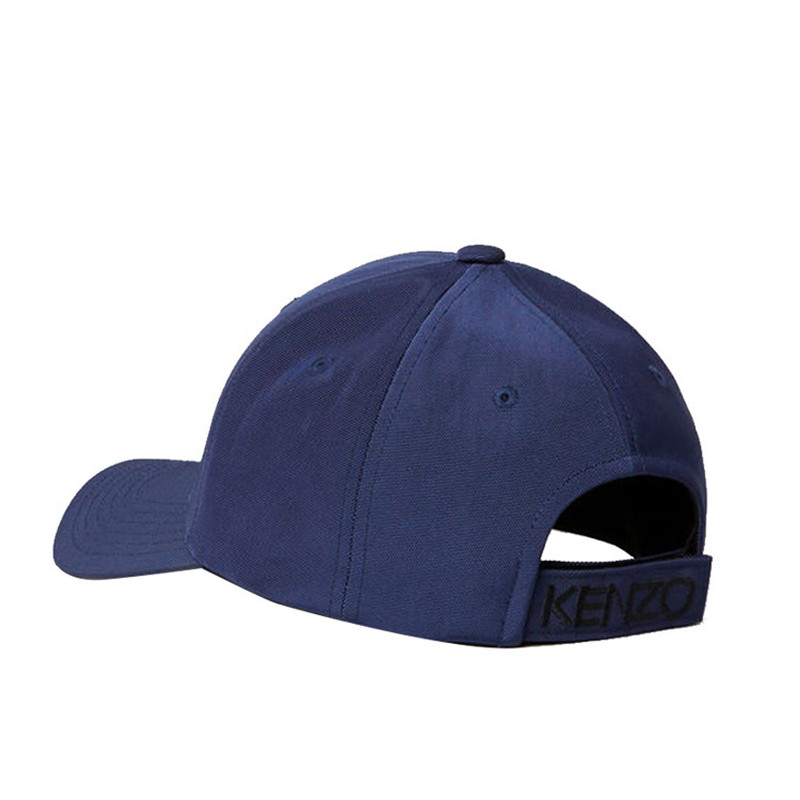 kenzo/高田贤三 虎头 刺绣 蓝色 时尚新潮 帽子 男女同款 鸭舌帽 棒球