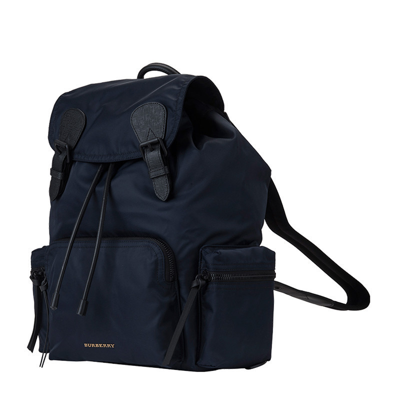 burberry/博柏利 中性蓝色尼龙双肩包 4020937-146#181126fpg