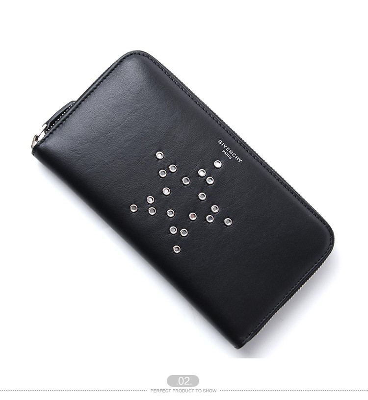 givenchy/纪梵希 pandora系列 女士皮革钱包铆钉星星 bc06224538 001