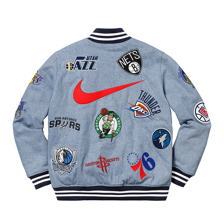 男士运动夹克/外套】【18联名新款】三方联名系列 nikelab x supreme