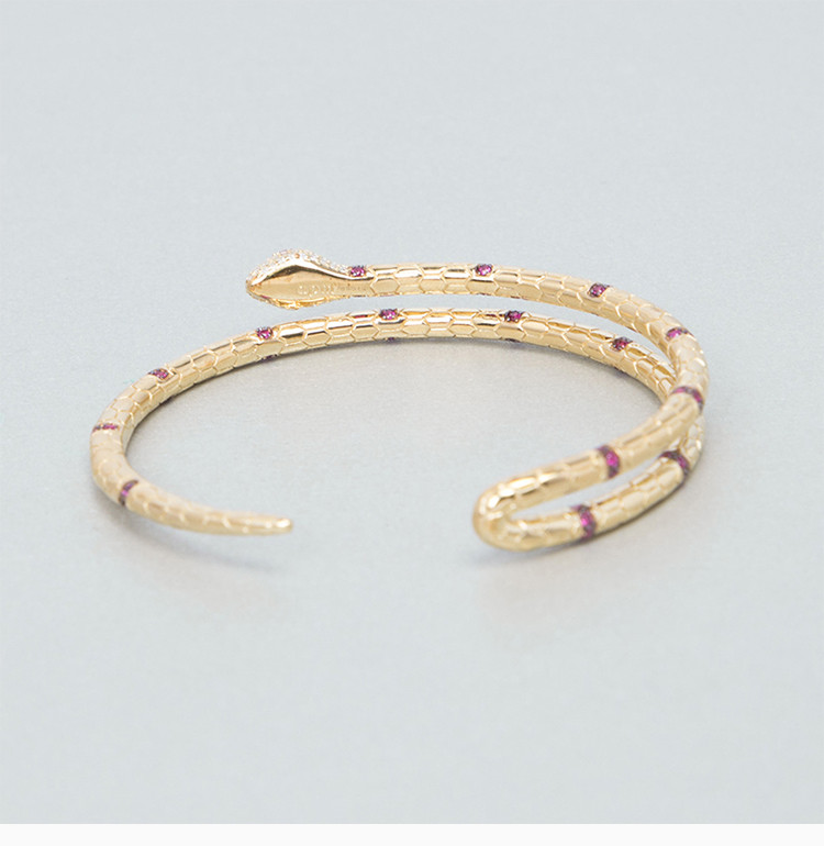 apm monaco 女士金色蛇形手镯 ab3506xkry