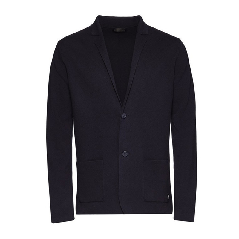 【包税】ermenegildo zegna/杰尼亚 男士棉质黑色针织衫vic23.zz161.