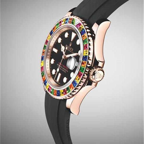 rolex/劳力士 游艇名仕型系列 彩色宝石自动机械腕表 116695sats