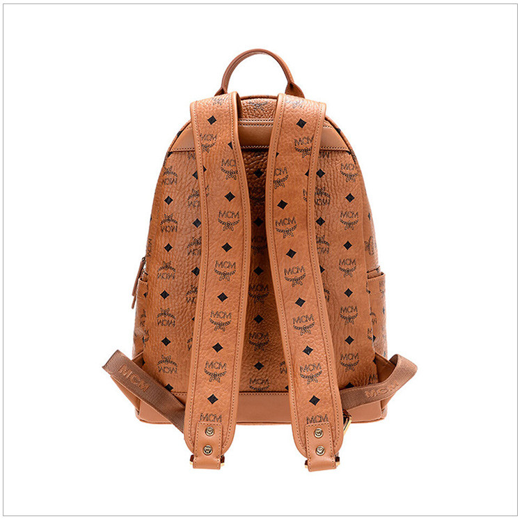 mcm双肩背包中号尺寸（高仿mcm双肩包黄色中号）-第1张图片-潮百科