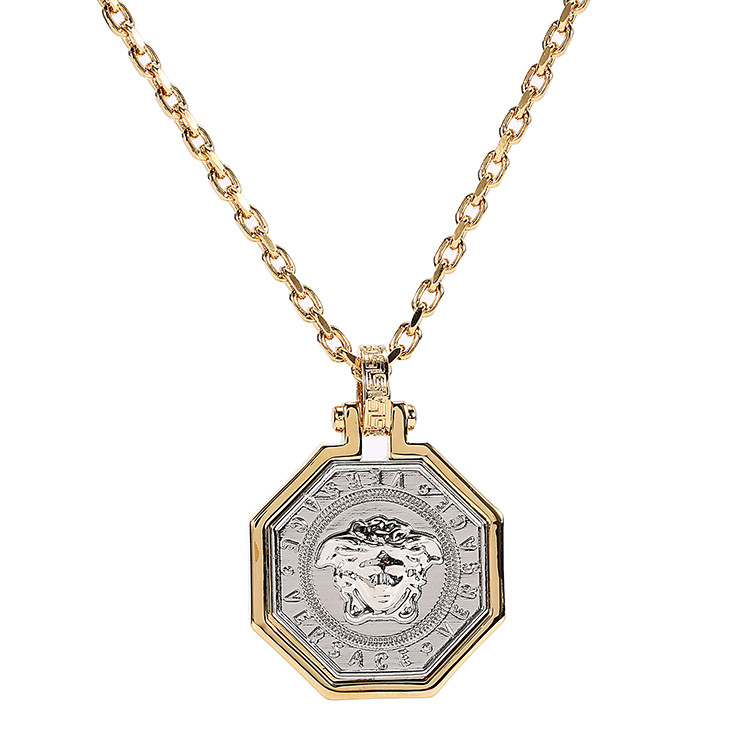 versace/范思哲银色 金色男士项链【官方授权】