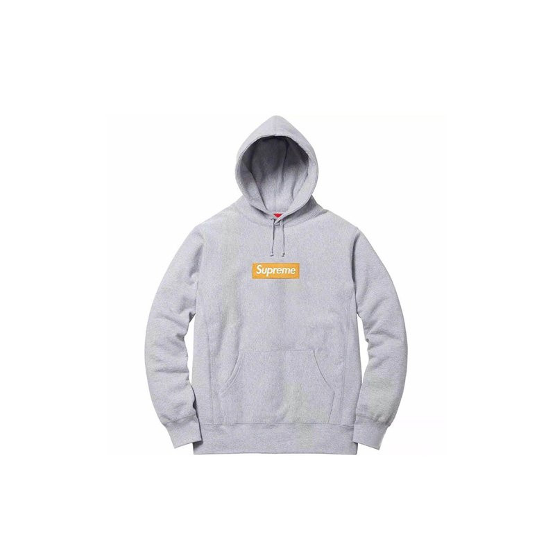 【限量款】supreme box logo hooded sweatshirt pale系列 带帽卫衣