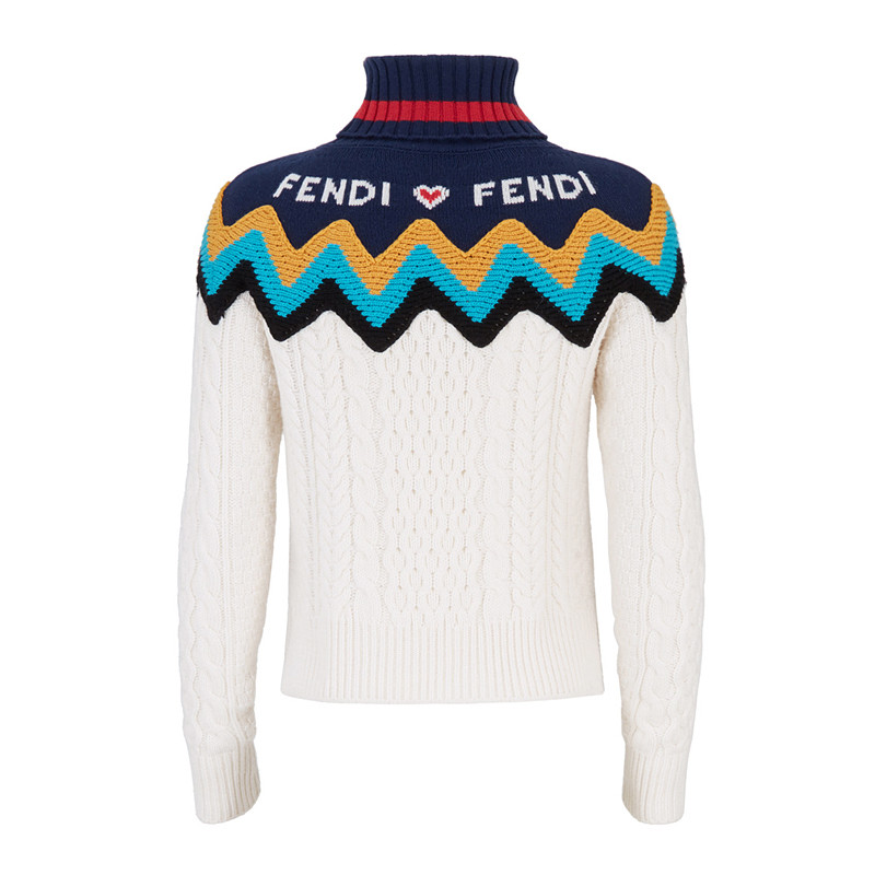 【fendi芬迪 女士针织衫/毛衣】fendi/芬迪 18秋冬女士服装新款 明星