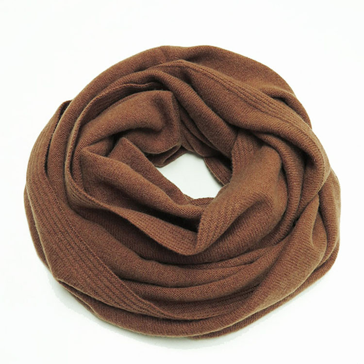 sync xing 3d无缝 咖啡色 羊绒羊毛领圈 173167t16167