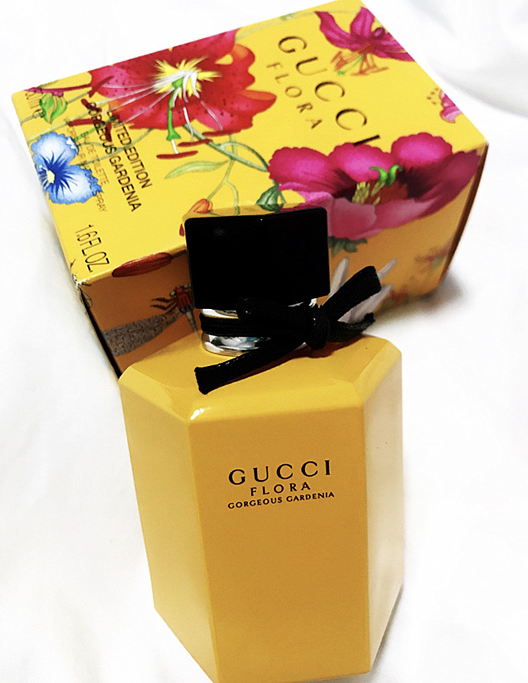 【包税】gucci/古驰花园系列 限量黄瓶flora花之舞栀子花淡香水50ml