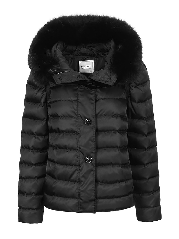 miumiu/缪缪 女士短款羽绒服ml4371 xh 红色 意码42