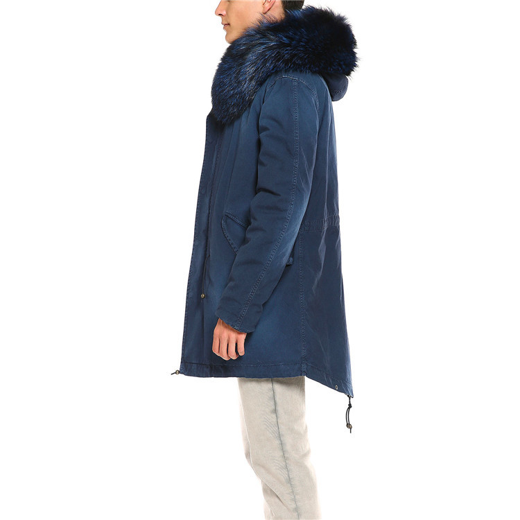 【包税】【18秋冬】皮草夫妇mr&mrs italy - pmb529mc73 - 水洗法国蓝