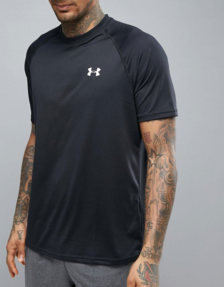 under armour/安德玛 男士 短袖 v领 速干 吸汗 宽松休闲 短袖 男士