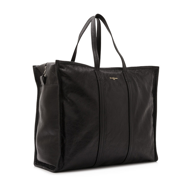 balenciaga/巴黎世家bazar shopper l男士羊皮手提包购物袋 480794d94