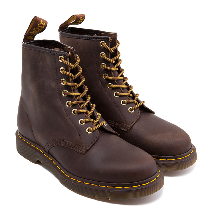 dr.martens/dr.martens【中性款】皮革棕色马丁靴dm11822200