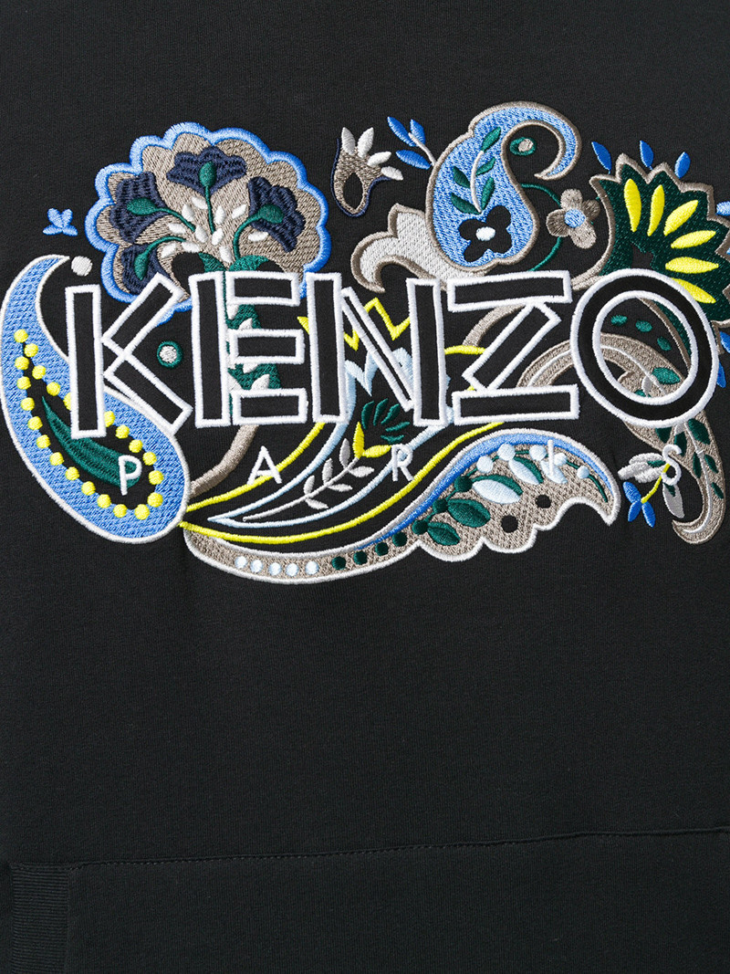 kenzo(高田贤三) 黑色时尚男士套头卫衣 l