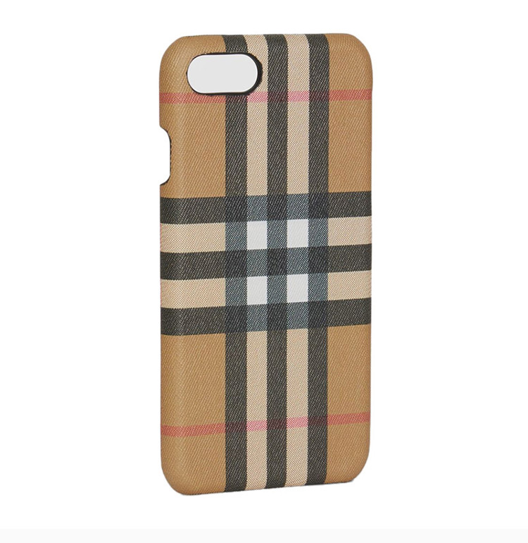 burberry/博柏利 经典卡其色格纹iphone 8手机壳 4077919