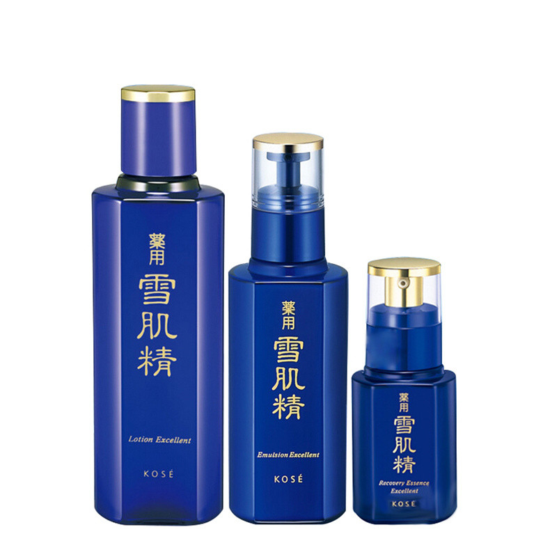 【包税】kose/高丝 雪肌精三件套套装 (化妆水200ml 乳液140ml 美容液
